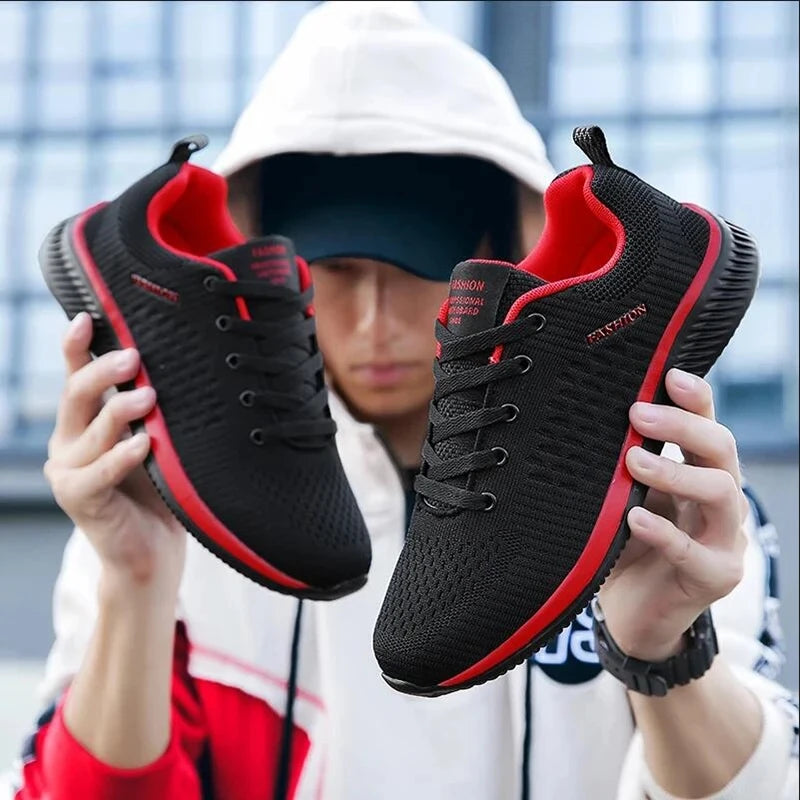 Mens Running Shoes Outdoor Sports Casual Jogging Gym Walking Shoes for Men New Mesh Comfortable Sneakers for Men