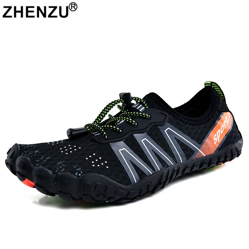 Men Water Swimming Shoes Women Sneakers Barefoot Beach Sandals Upstream Aqua Shoes Quick-Dry River Sea Diving Gym